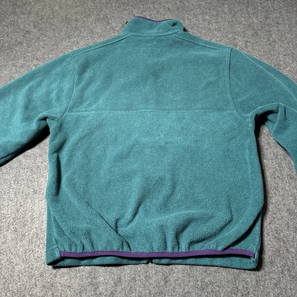 Vintage LL Bean Jacket Womens S Aztec Trim Fleece Polartec Series Windbloc USA - Picture 7 of 9